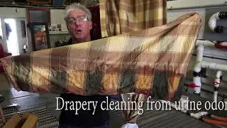 Drapery Urine Odor Removal By PetPeePee Company