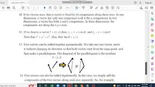 PHY101 LECTURE# 02 | PHYSICS| by Maths Tutorials