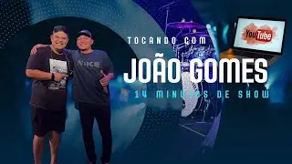 PE DE PANO BATERA - TOCANDO COM JOAO GOMES 14MIN DE SHOW