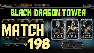 Black Dragon Tower Match 198 Fatal Tower Mortal Kombat Mobile Gameplay