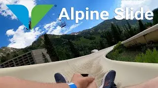 Snowbird Alpine Slide (POV)