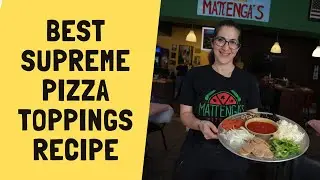 Delicious SUPREME pizza | Best Supreme Pizza Toppings Recipe