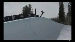 Andre Hoeflich Switch Method world snowboard cup Apsen 2021, 3rd Place