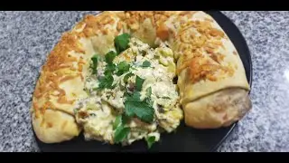 CENAS EGOISTAS 11: STRUDEL DE QUESO Y CEBOLLA, ENSALADA DE PAPA Y GHEE.