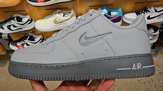 Nike Air Force 1 Low Jewel Wolf Grey AF1 4K POV / SKU: HM0621-001 Don Shinobi