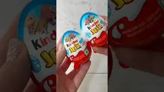 ASMR unboxing Kinder Joy India 🇮🇳 blue edition dinosaurs #unpacking #unboxing #asmr #kinderjoy