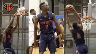 Emmitt Williams Almost Breaks Hoop Twice In One Game!! | 2018 Forward Is A FORCE Around The Rim