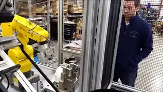Robotics & Flexible Automation   Final Grease Label Machine - Invio