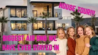 Parade of Homes AIR BNB   Full House Tour of Our Vacation Home
