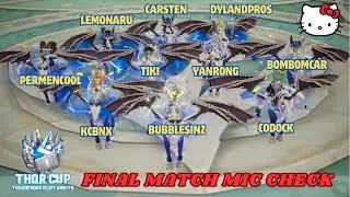 Ragnarok Origin Thor Cup Final || Mic Check || RISE THOR CUP CHAMPION!!!