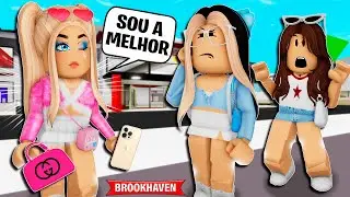 A MENINA NOVA DA ESCOLA SE ACHAVA PORQUE ERA RICA | Historinhas Brookhaven Roblox Bibi e Lud
