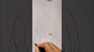 #shorts || How to draw Mei Terumi || Easy anime drawing || Easy drawing for beginners