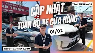 CẬP NHẬT NHỮNG DÒNG XE ĐANG  CÓ MẶT TẠI CỬA HÀNG 01/02/2026 - NHIỀU XE ĐẸP GIÁ TỐT 