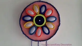 DIY Best Wall Hanging Out of Waste Hair Band/Best out of waste Hair Band and Bangles/DIY Room Decor