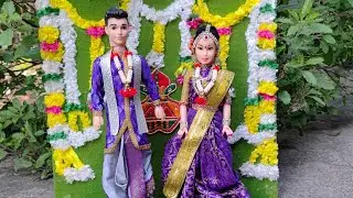 Saree Draping Doll Tutorial &ndash; Part 1By @Lakshmidoll#LakshmiDolls #DollMakingTutorial#  #SareeDraping