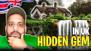 🇬🇧 UK Ka Hidden Waterfall 😍 | Badger Dingle Walking Journey | Indian Vlogger in UK 🇮🇳