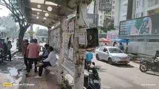 #Junnasandra #SarjapurRoad Bus buy not used causing one lane block during peak - Part 1