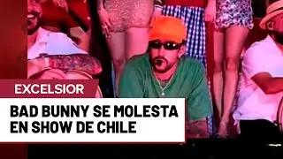 Bad Bunny se molesta en concierto en Chile por petici&oacute;n de &lsquo;120