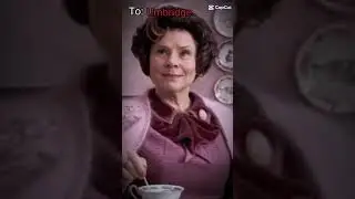 From #harrypotter  To #umbridge