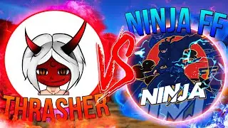 THRASHER VS NINJA FF \ افضل لاعب في روسيا