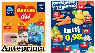 Volantino Aldi 🇮🇹dal 09 al 15 febbraio #2026 tanti prodotti più  conveniente 