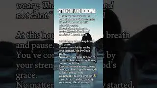 Midday Prayer for Strength and Renewal 💫 | Faith Whisper #faithwhispertv