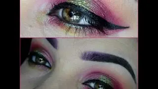 Pink&Green tutorial FT. Darling Girl Cosmetics
