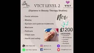 🌟 Achieve Your Dreams with the VTCT Level 2 Diploma in Beauty Therapy Studies! 🌟