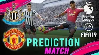 NEWCASTLE UTD vs MANCHESTER UTD | FIFA 19 EPL Predict Matchday 21 | Broadcast Camera - 1080HD