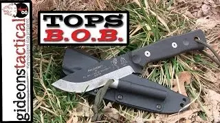 TOPS KNIVES BOB Fieldcraft Knife Review: Come Get Some!