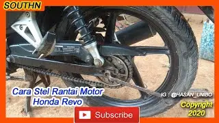 Cara Stel Rantai Motor Honda Revo