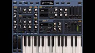Sunrizer Synthesizer on iPad Pro - Short Demo