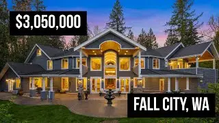 Touring a $3,050,000 Home | Fall City, WA