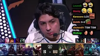 EG vs MAD - Game 3 | 2022 Worlds Play-In Day 6 | Twitch VOD with Chat