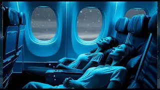 Study, Sleep & Inner Calm &ndash; Jet Engine White Noise in a Blizzard | Cabin Ambience