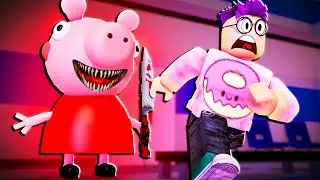 Can You Survive EVIL PEPPA PIGGY!? (SCARY ROBLOX GAME)