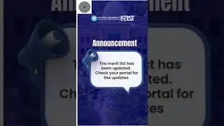 FAST 2ND MERIT LIST IS OUT NOW   |  2ND MERIT LIST  | CHECK YOUR PORTALS NOW
