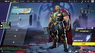 Marvel Rivals Competitive [CnD+Thor Lord]