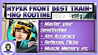 Best Training Routine For Hyper Front || How to be a Pro Player in Hyper Front @Hyper Front