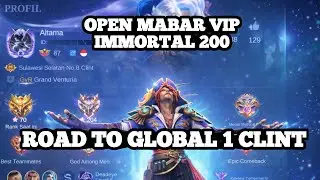 LIVE MOBILE LEGENDS OPEN MABAR GRATIS/VIP TOP GLOBAL CLINT MLBB #MLBB #SHORT #MOBILELEGENDS