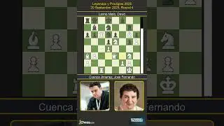 🇪🇸 Jose Fernando Cuenca Jimenez vs David Larino Nieto 🇪🇸 | Leyendas y Prodigios 2025 | Round 4