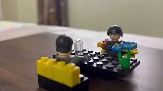 How to build easy table chair with Lego or any other block