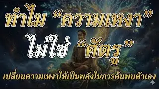 ความเหงาคือของขวัญที่ซ่อนอยู่: วิธีฝึกสติชนะใจตนเอง เปลี่ยนความว่างเปล่าให้เป็นเพื่อนสนิท