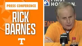 Rick Barnes talks after Tennessee’s comeback win over Vanderbilt I Volquest I GBO