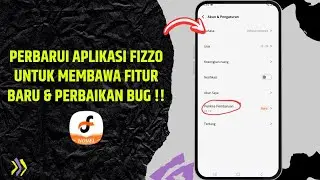 Cara Update Aplikasi Fizzo Novel ke Versi Terbaru