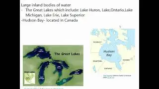 USA and Canada Water features