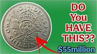 UK TWO SHILLING 1950-1948 KING GEORGE - TO WATCH THIS VIDEO FOR RARE COIN WOULD MAKE YOU BILLIONAIRE