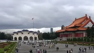Cristy Gaspar is live! Chiang Kai sheik memorial Hall