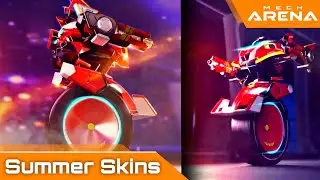 Killshot Summer Skin 🥵 | Mech Arena: Robot Showdown |