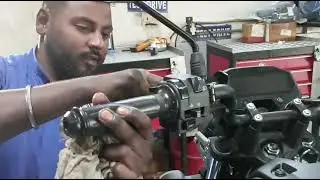 yamaha bike fzx fast servicing
